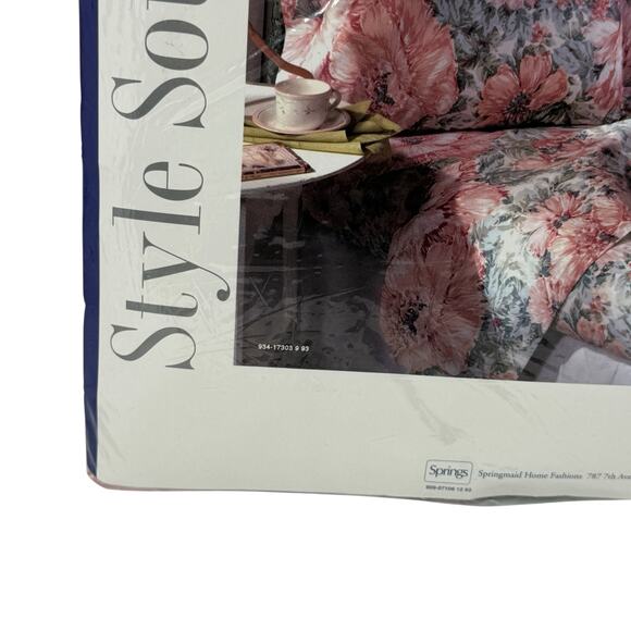 Vintage Mervyns Style Source Cal King Floral Fitted Sheets Bedroom Decor New - Picture 4 of 13